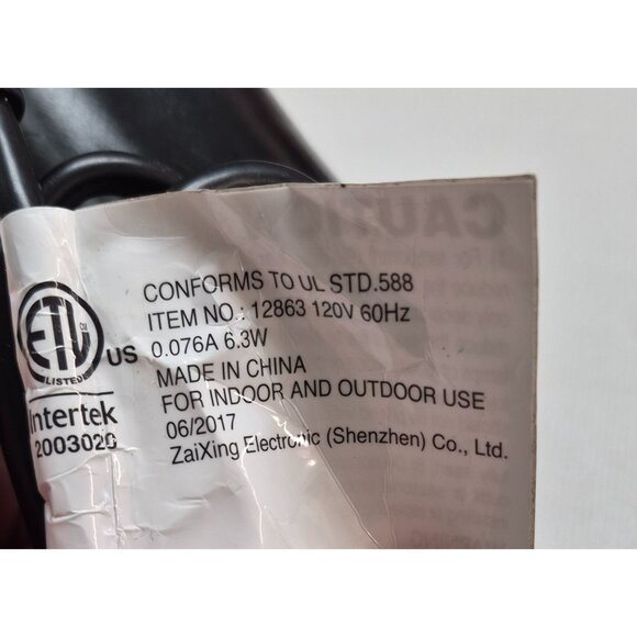 Outdoor LED Snowflake Projection Light - Picture 2 of 5